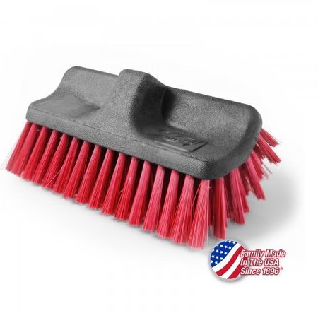 LIBMAN Libman Commercial Brush Head - Dual-Surface Scrubber - 10 x 6 Scrubbing Surface - 516 516